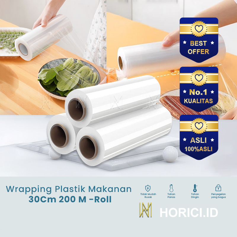 PLASTIK WRAPPING PLASTIK STRETCH FILM WRAP WRAPPING PLASTIK WRAPPING 50x200