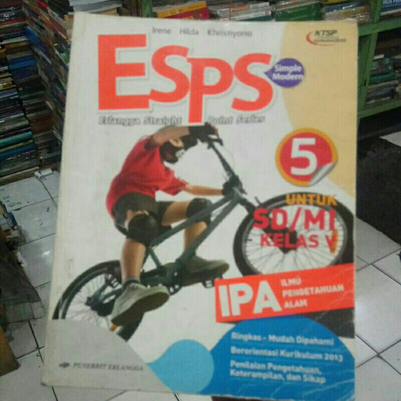 BUKU BEKAS ESPS IPA 5 KTSP 2013