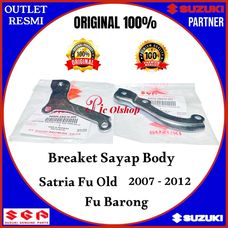 Breaket Sayap Body Depan SATRIA FU 150 Old  2007-2012  SATRIA FU BARONG  Original Suzuki SGP 100%