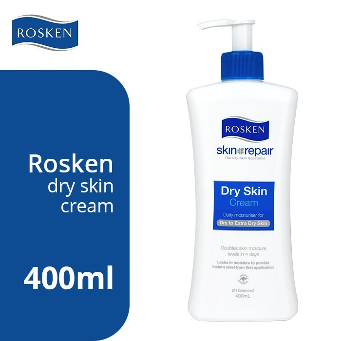 rosken skin repair dry skin cream 400ml