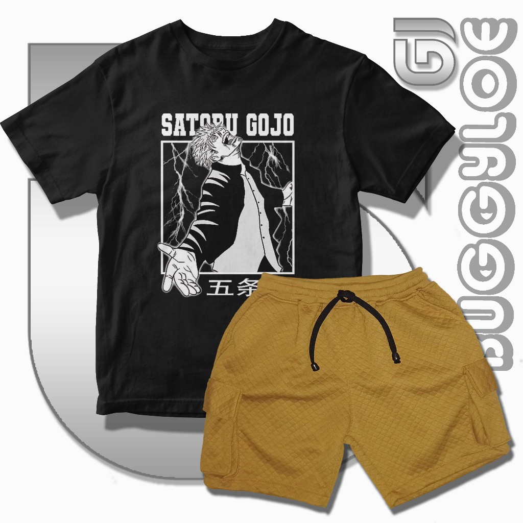 Baju Setelan Anak Laki Laki Umur 9 - 17 Tahun Satu Set Kaos Celana Pendek Anak Cowok Remaja Tanggung