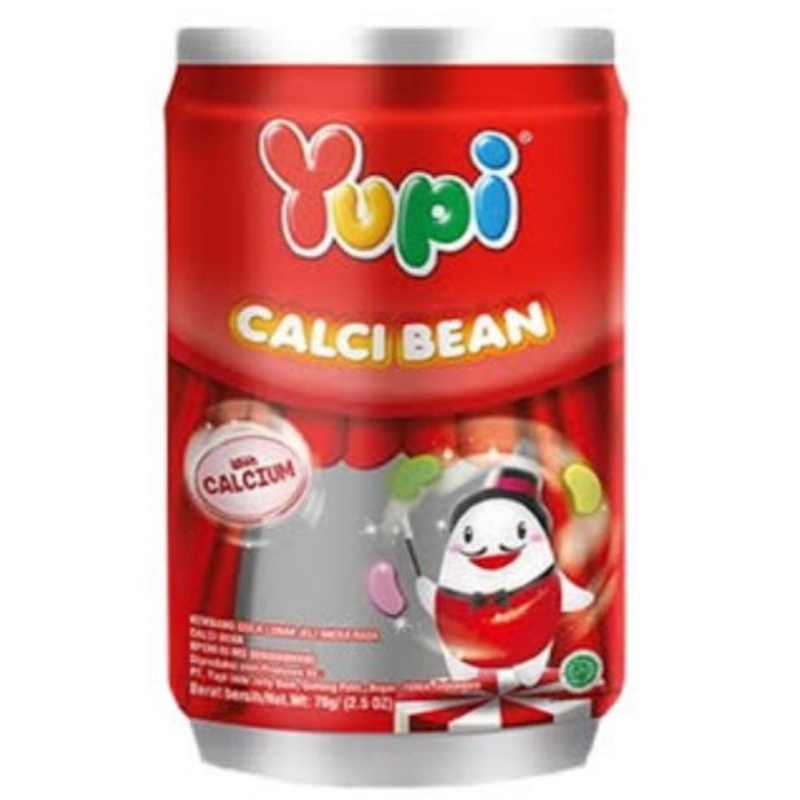 

yupi calci bean botol 70gr