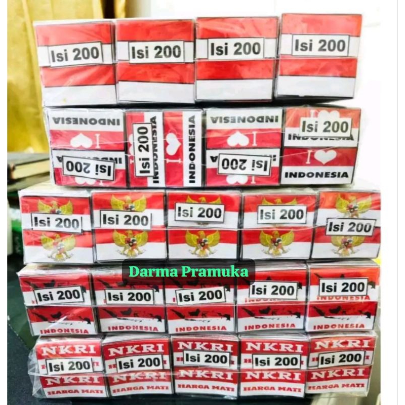 

STIKER / TEMPELAN Pipi Merah Putih Stiker Agustus 100 Biji