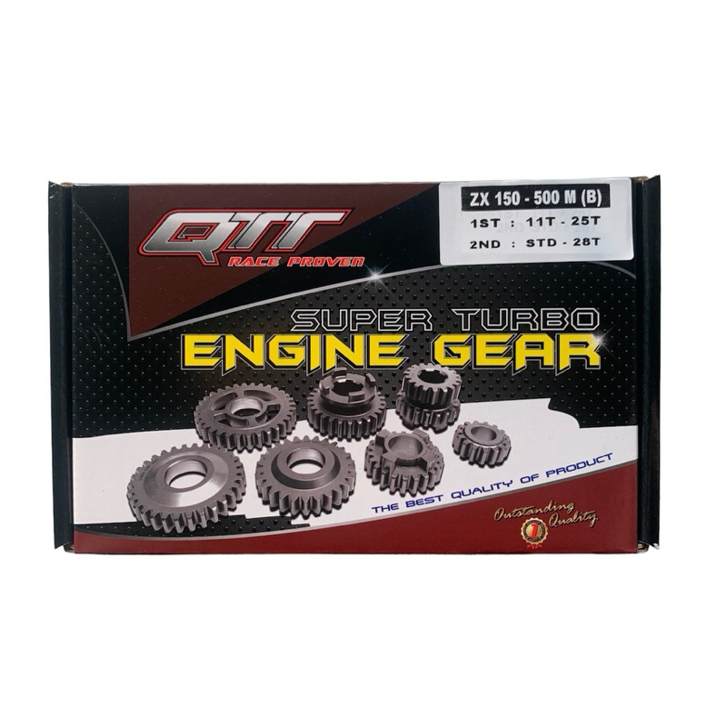 RASIO QTT KAWASAKI NINJA 500M TYPE B GIGI 1-2