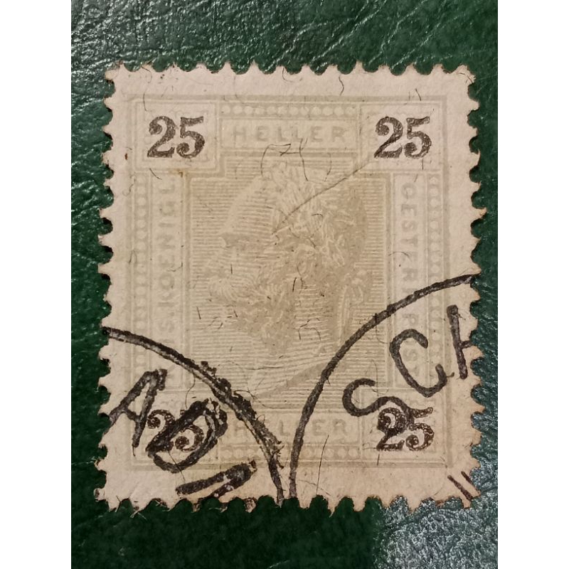 

Prangko Austria 25 Heller Tahun 1899 USED
