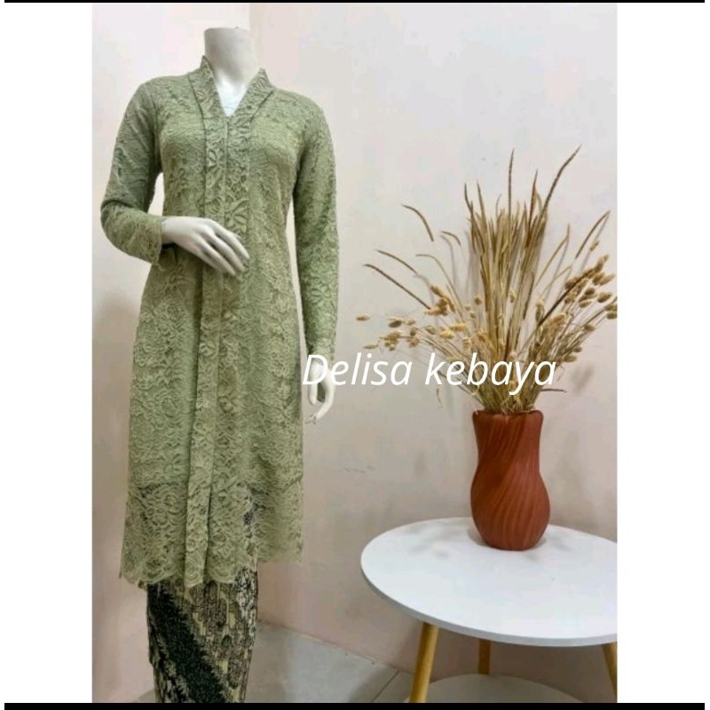 Set Kebaya Brokat Modern Kartini | Kebaya Kondangan Mewah | Kebaya ibu Besan |Kebaya Wisuda