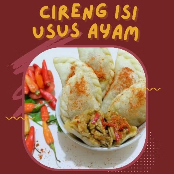 

Cireng isi Usus Ayam Pedas Gurih Nikmat