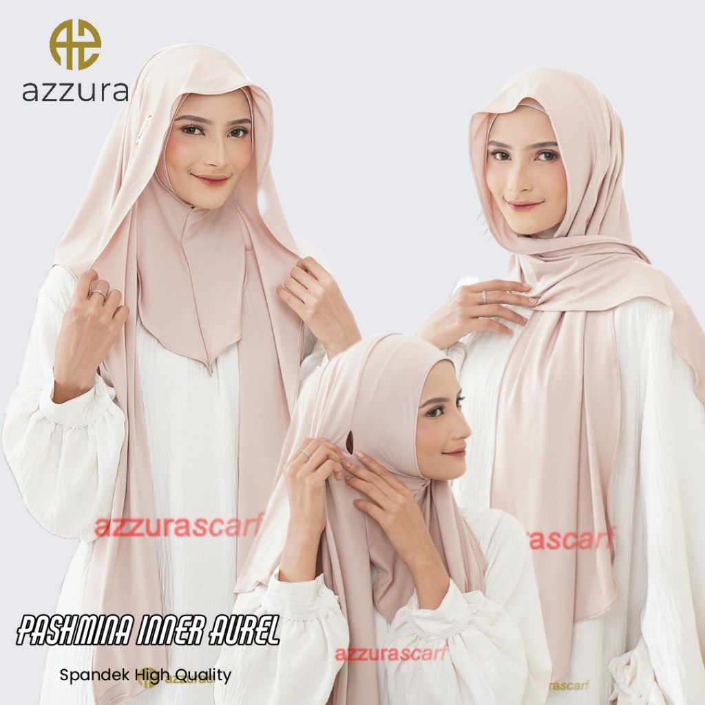 AZZURASCARF | PASHMINA INNER  | PASHMINA INNER SPANDEK | AUREL HIJAB | PASHMINA INNER INSTAN | HIJAB