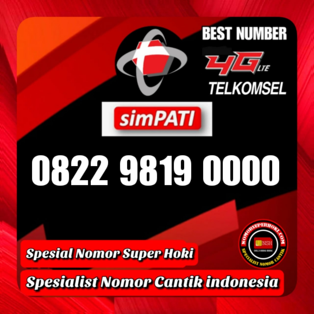 NOMOR CANTIK KARTU PERDANA TELKOMSEL SIMPATI _0000