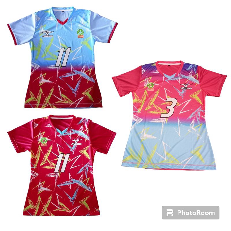 COD set kaos voli baju voli jersey voli wanita baju voli wanita