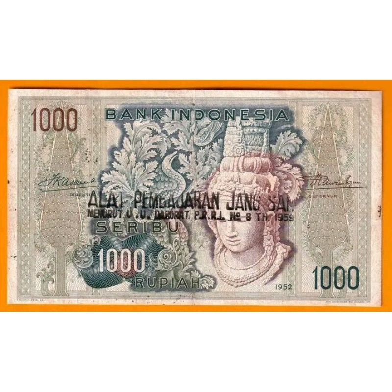 UKI 1000 RUPIAH SERI BUDAYA