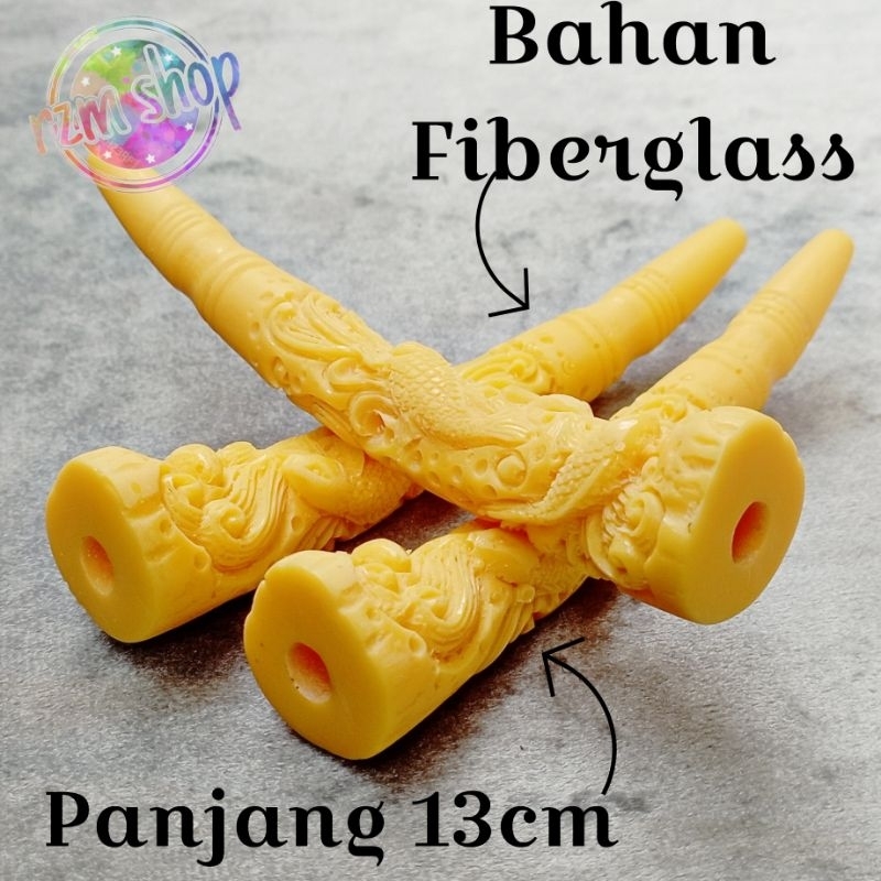 once pipa padud cangklong ukir ikan mas ekslusif model gading