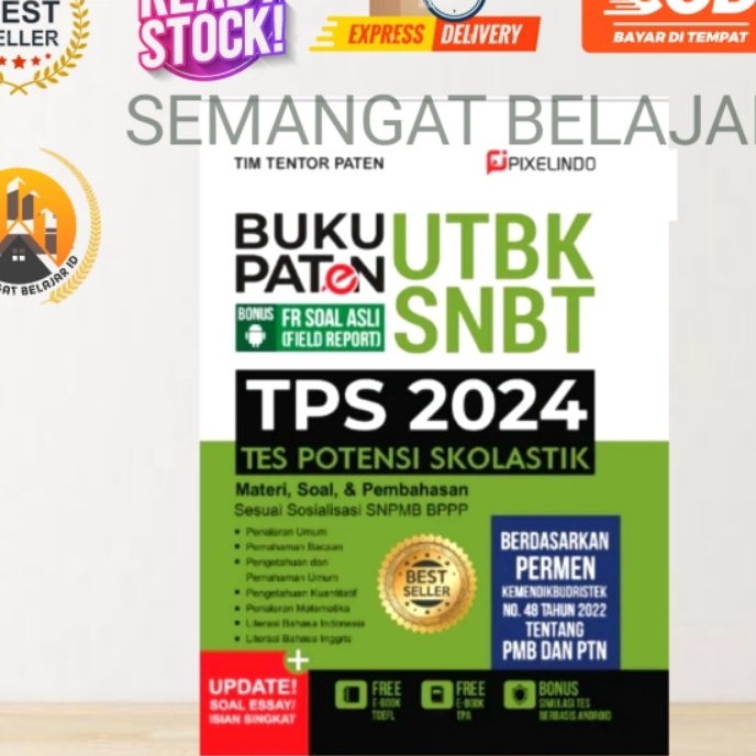 Beli BUKU PATEN UTBK SNBT 224 TERBARU  BUKU PATEN UTBK SNBT TPS 224