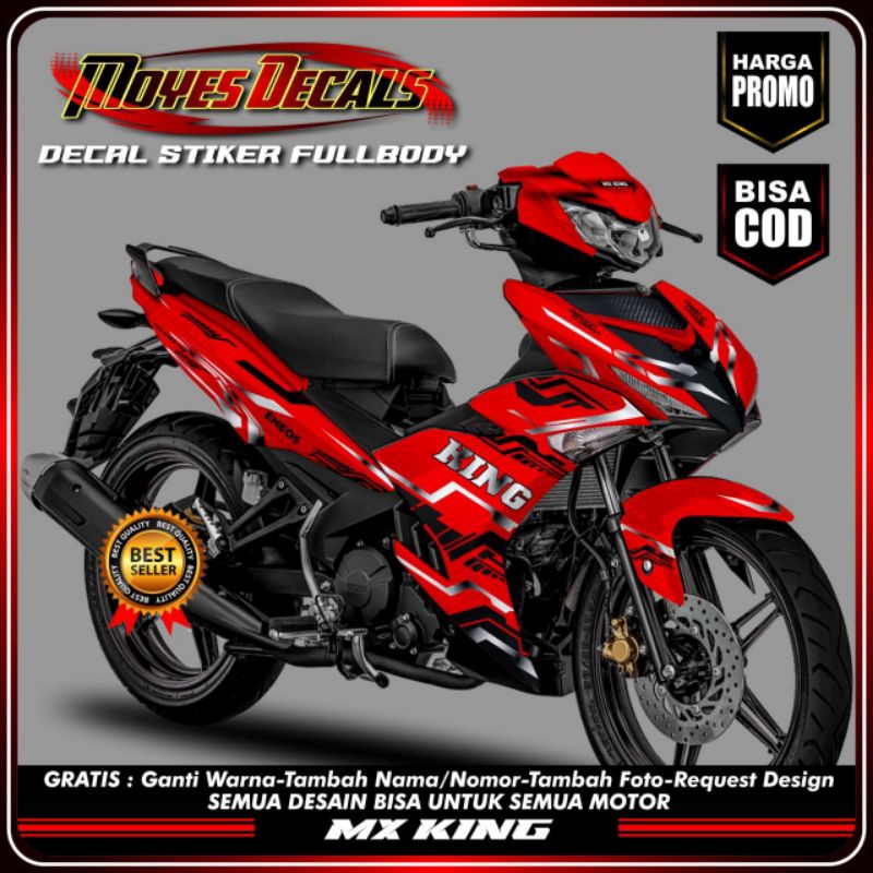 TERBARU DECAL Sticker MX 150 King Full Body //Variasi Keren