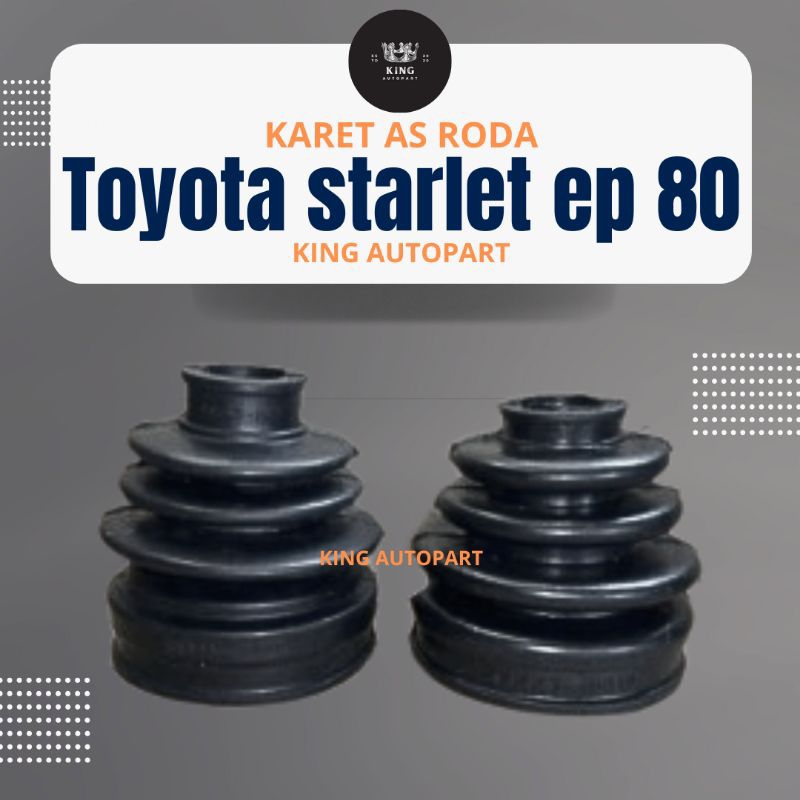 karet as roda cv joint toyota starlet ep80