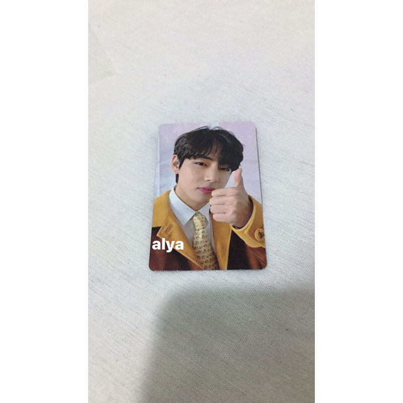 POB BE ESSENTIAL TAEHYUNG PHOTO CARD  PLUS CARD HOLDER [OFFICIAL]