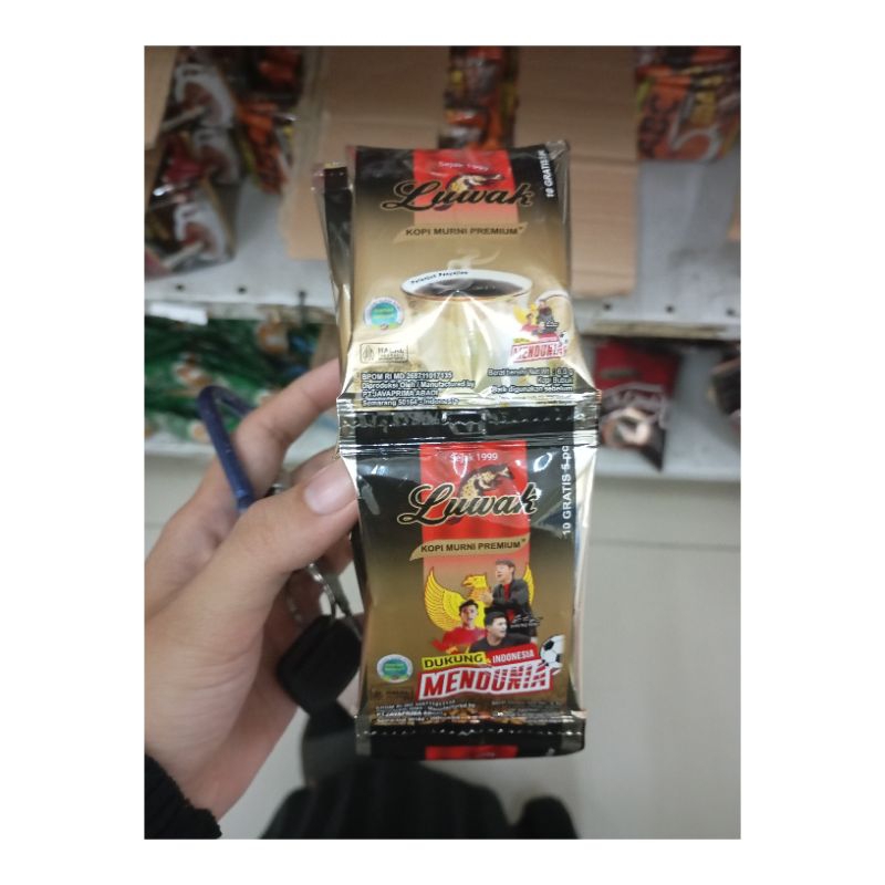 

KOPI LUWAK MURNI PREMIUM 1 RENCENG