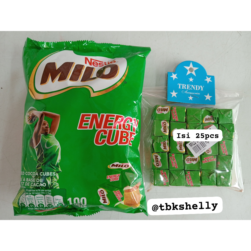 

Milo cube isi 100/repack 25pcs