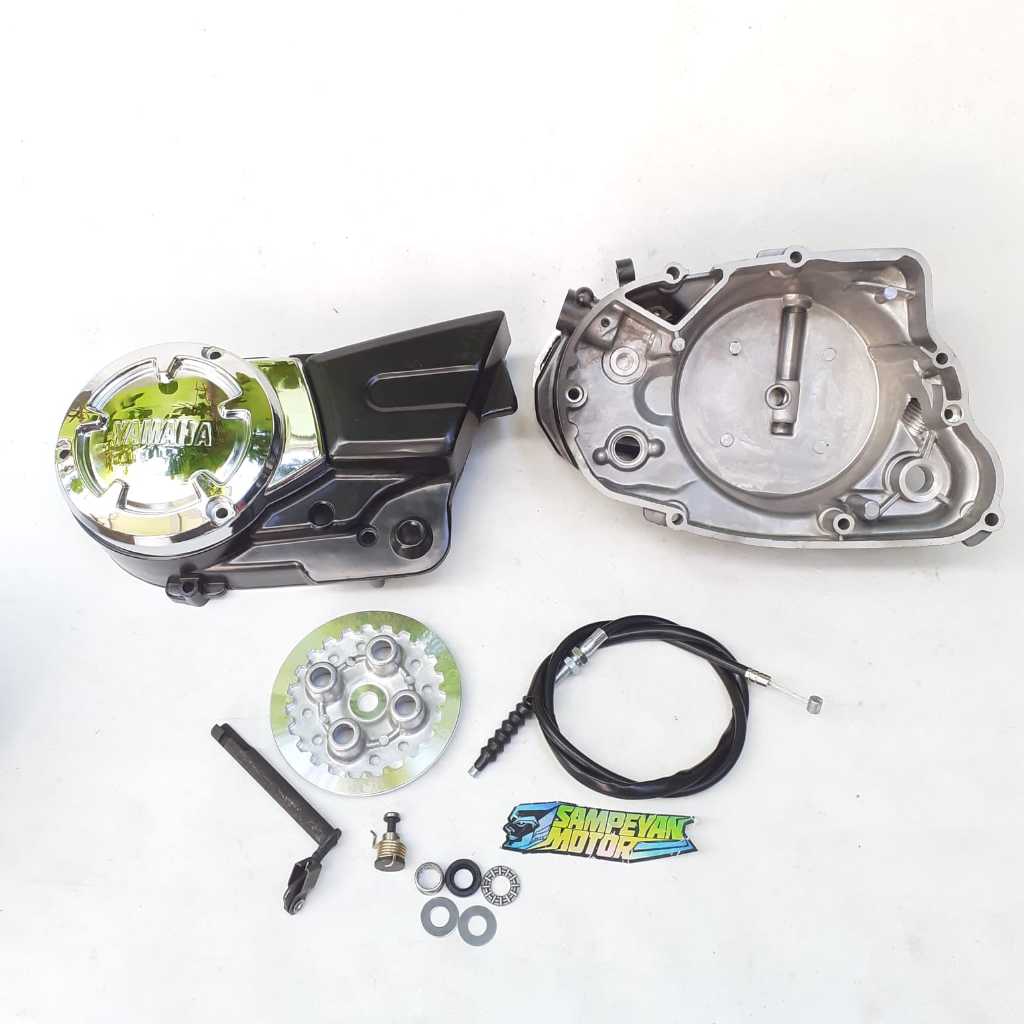 Bak Kalter Bak Magnet Bak Kopling Yamaha Rx King Model Ninja Kopling Kanan Hitam Crom Set Rumah Kamp