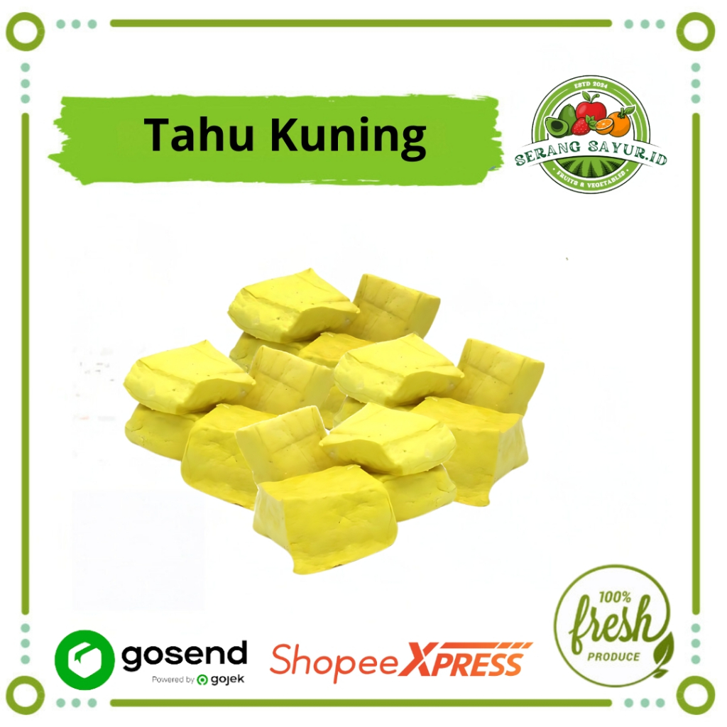 

[INSTAN SERANG] TAHU KUNING KECIL 10 PCS