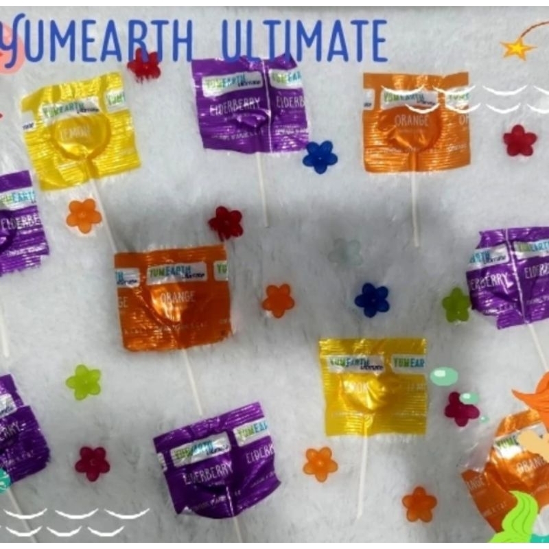 

Yumearth Ultimate Organic Lolipops Antidioxidant +Vit A,C &D (Premium)
