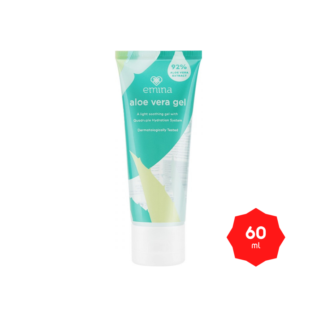 EMINA Aloe Vera Gel 60 ml - Pelembab Wajah