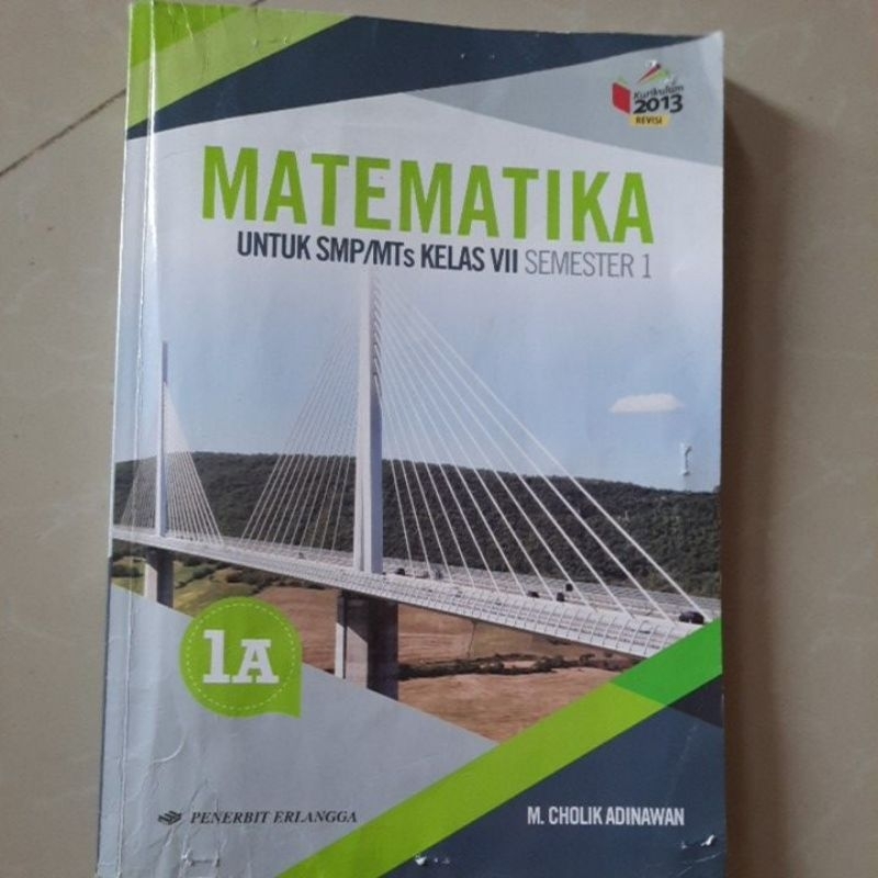 

Matematika 1A SMP kelas 7 Erlangga Kurikulum 2013 Revisi