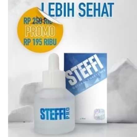 

Steffi Pro Original Stevia Cair PENGGANTI GULA dari BP Group Ippho Santosa DIABETES