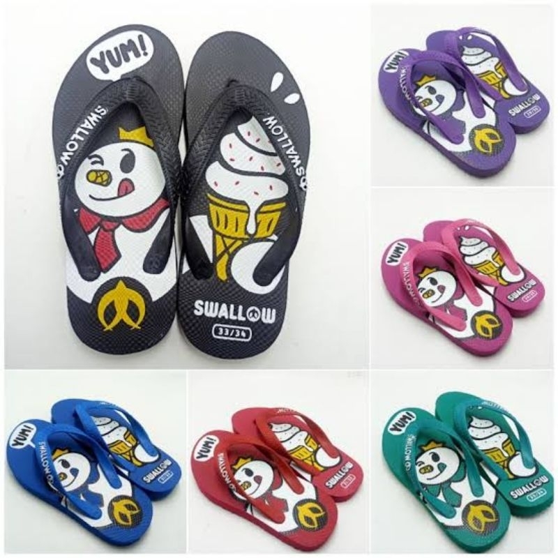 Sandal Jepit Swallow Anak Ice Cream | Sandal Anak Swallow Kids
