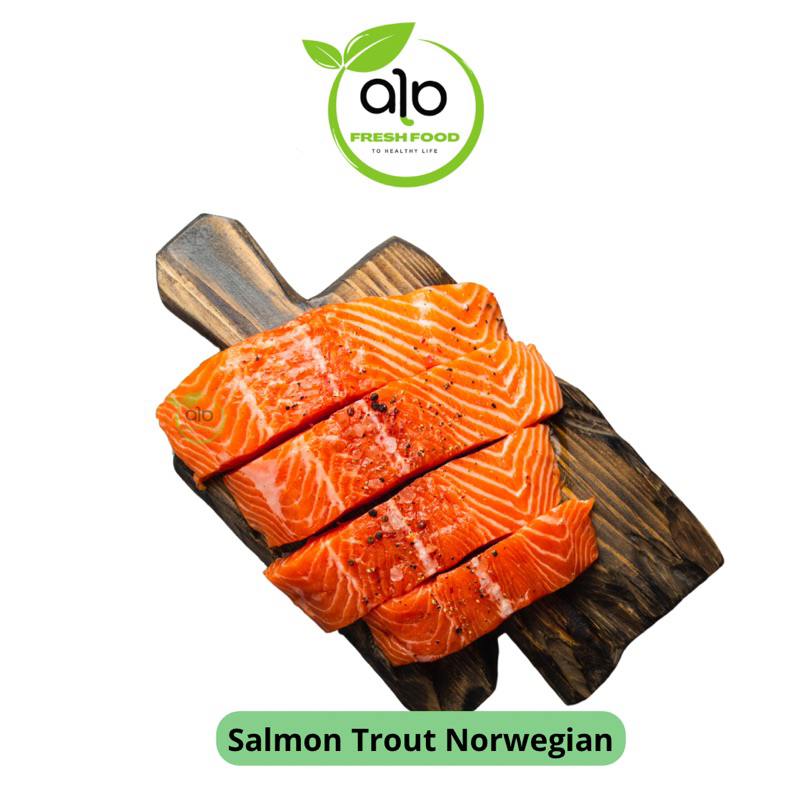 

Ikan Salmon Trout Norwegian 500 Gram - ALO Fresh Food