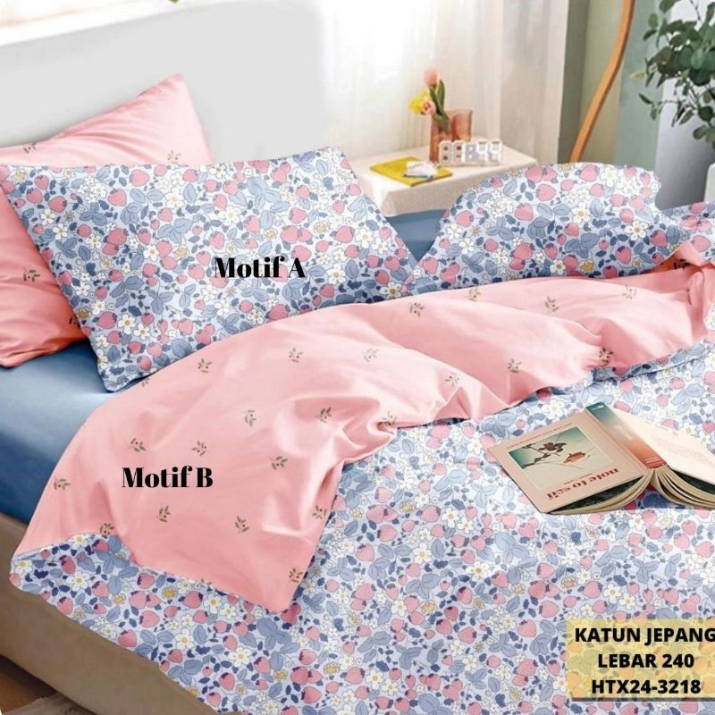 Sprei Katun Jepang HTX24-3218 / Sprei Katun Jepang Ori / Sprei Katun Jepang Asli Adem