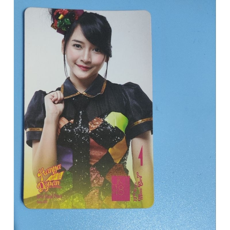 photocard kinal mae shina mukanee hanya lihat ke depan jkt48