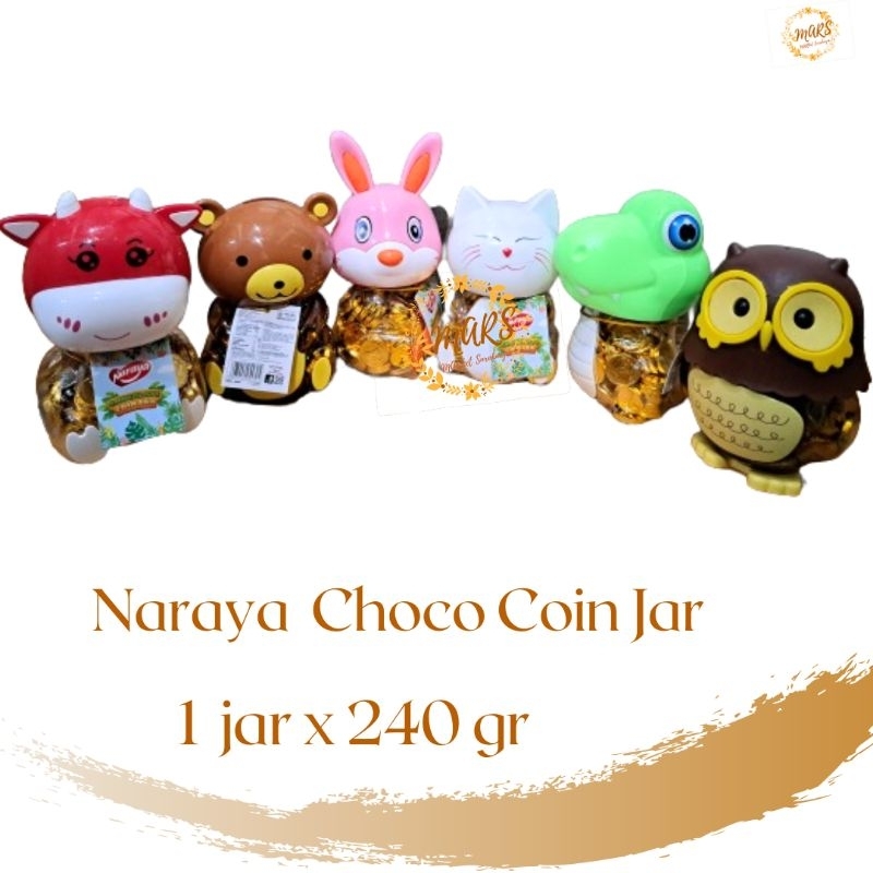 

Naraya Choco Coin 1 jar x 240 gr