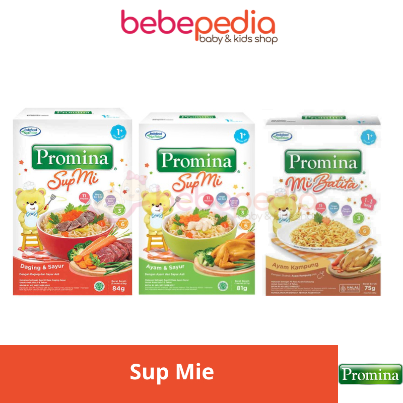 PROMINA SUP MIE 12+ BULAN 81GRAM PROMINA SUP MI BAYI