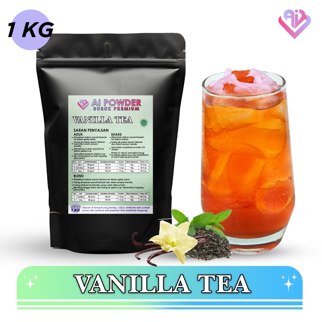 

Vanilla Tea Bubuk Minuman Premium Instan 1Kg