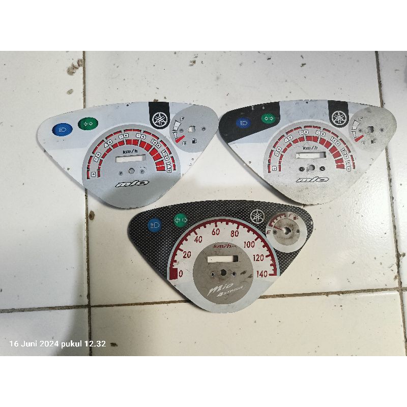 Cover papan layar speedometer spidometer Yamaha mio smile sporty mio lama mio new original