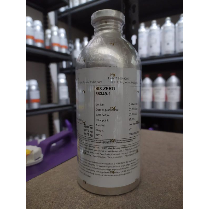 SIX ZERO-ONE MILLION MEN BY LUZI SEGEL KEMASAN 500gram