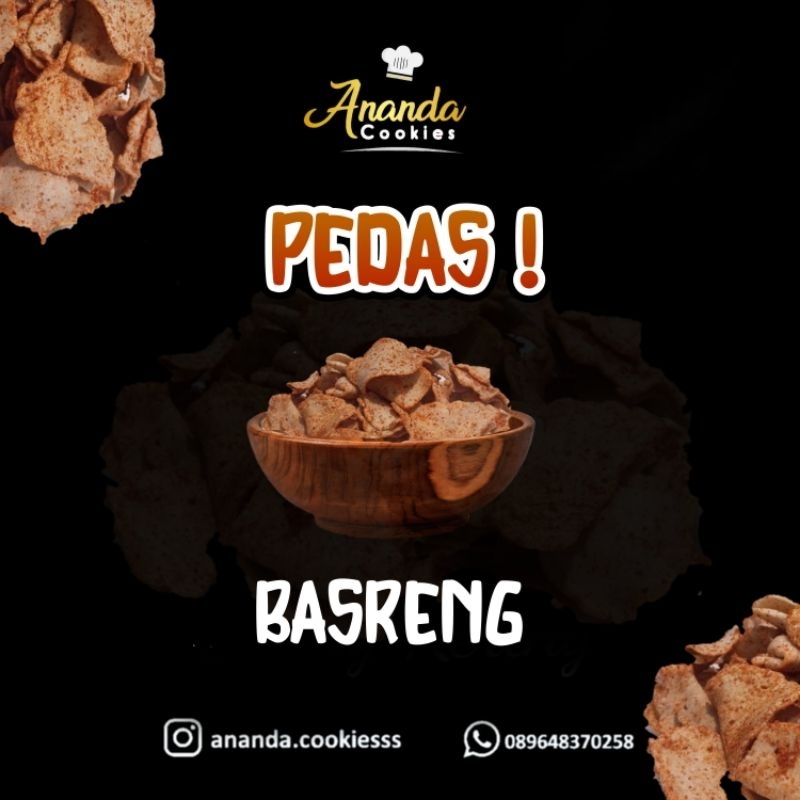 

Basreng Pedas, Balado, dan Original