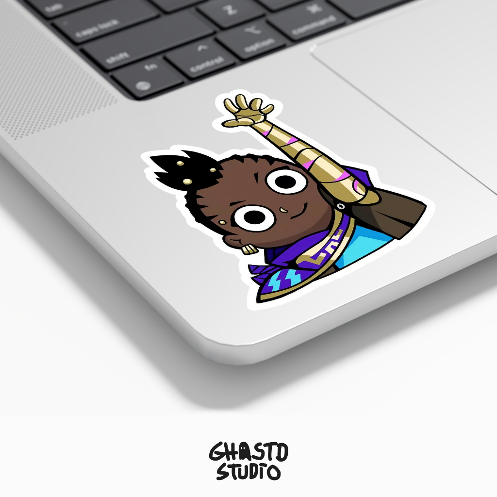 

Astra Raise Hand Valorant Spray Sticker | 5 cm Vinyl Glossy