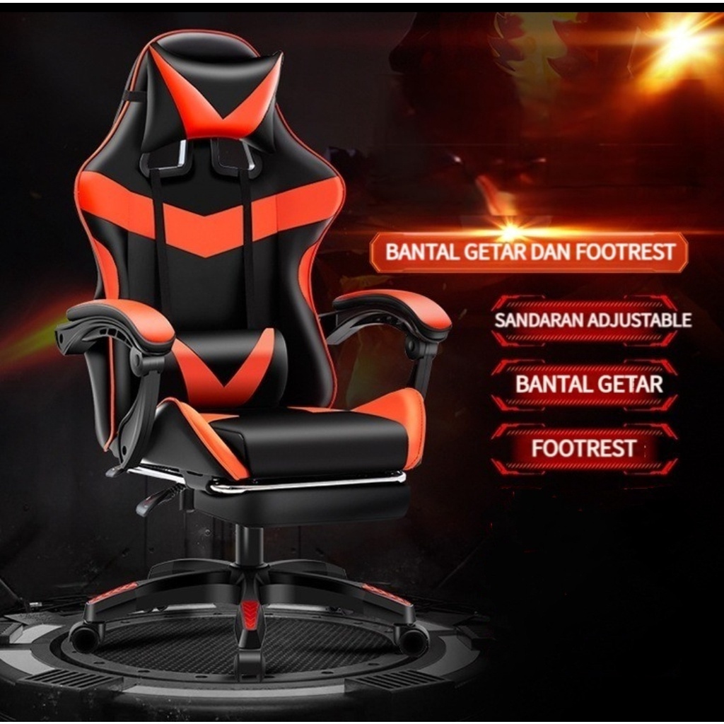 Kursi Gaming, Kursi Live Streaming, Kursi Komputer, Kursi Kerja, Kursi Kantor