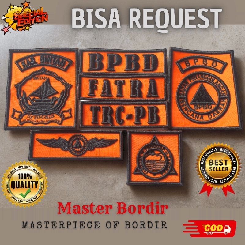 logo bpbd timbul | atribut bpbd timbul murah