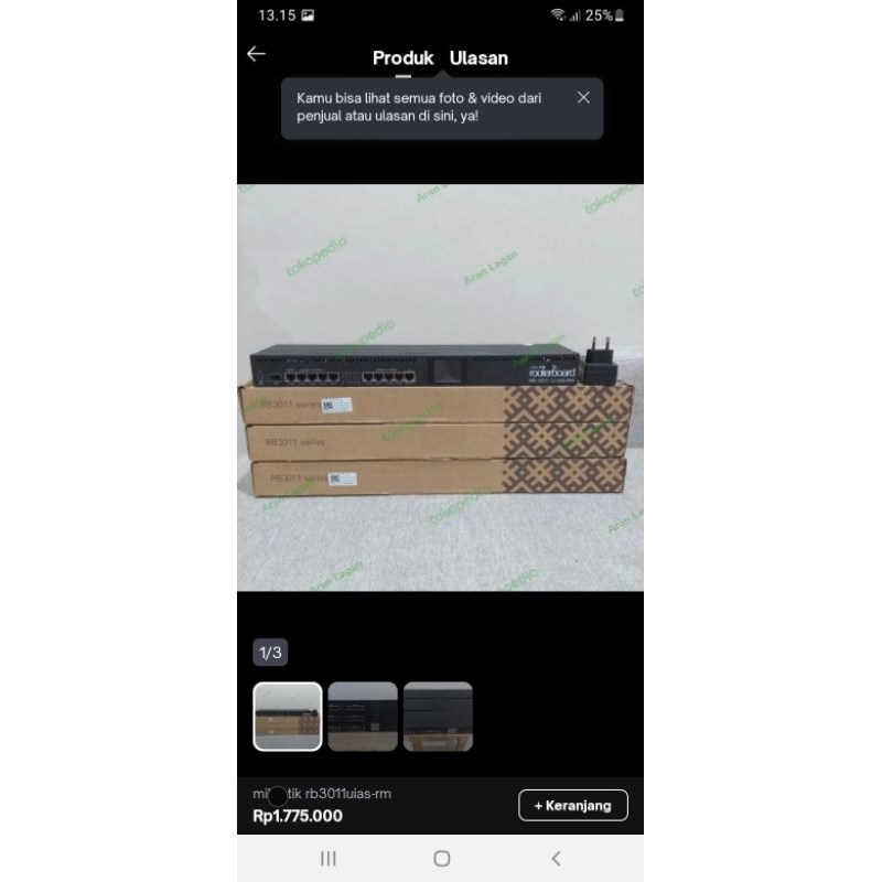 Mikrotik LB26758 Second second