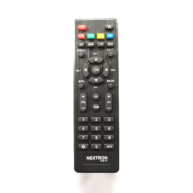 REMOT REMOTE STB NEXTRON DVB-T2 SET TOP BOX NEXTRON TR1000 DIGITAL DVB-T2