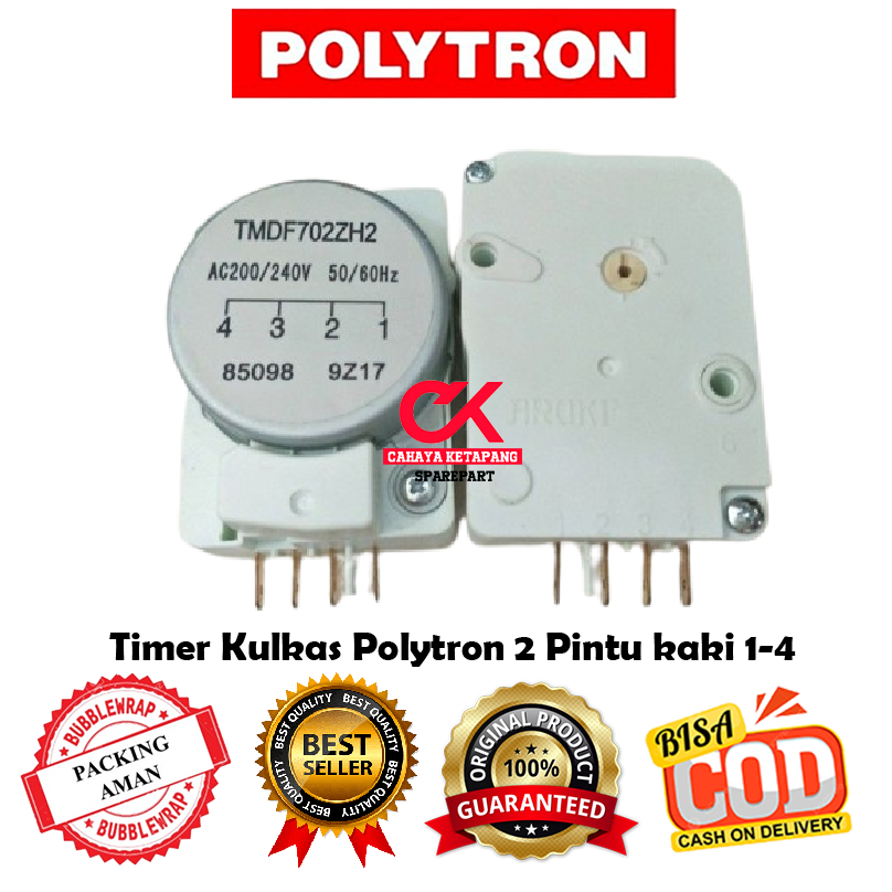 Timer Kulkas Politron 2 pintu 1-4 PIN