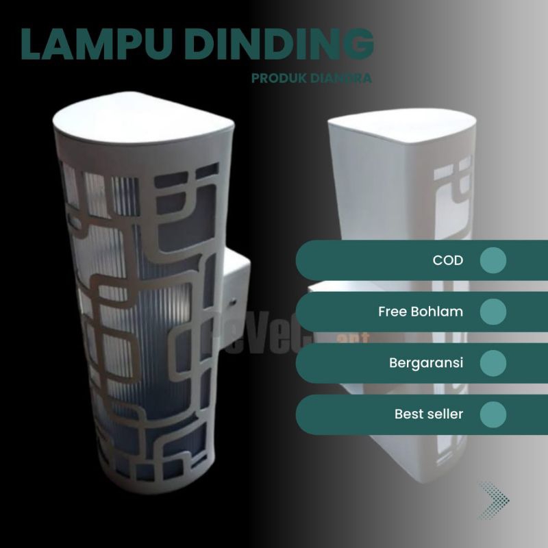 LAMPU HIAS DINDING TERAS MINIMALIS OUTDOOR