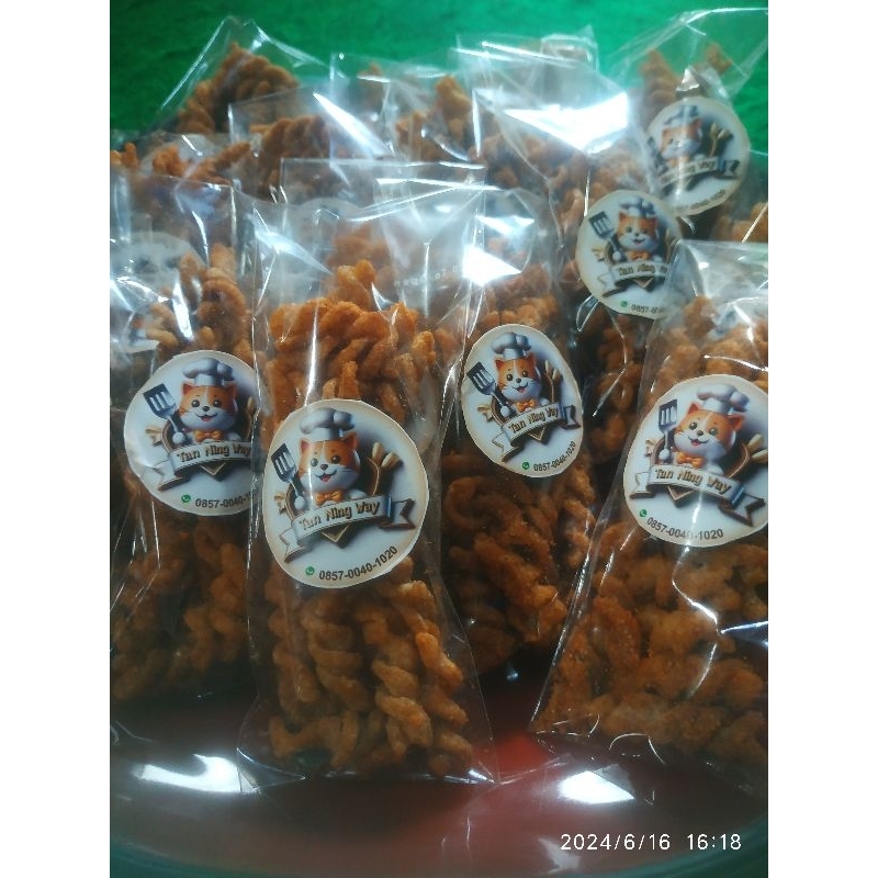 

makaroni/ makruni bantat pedas