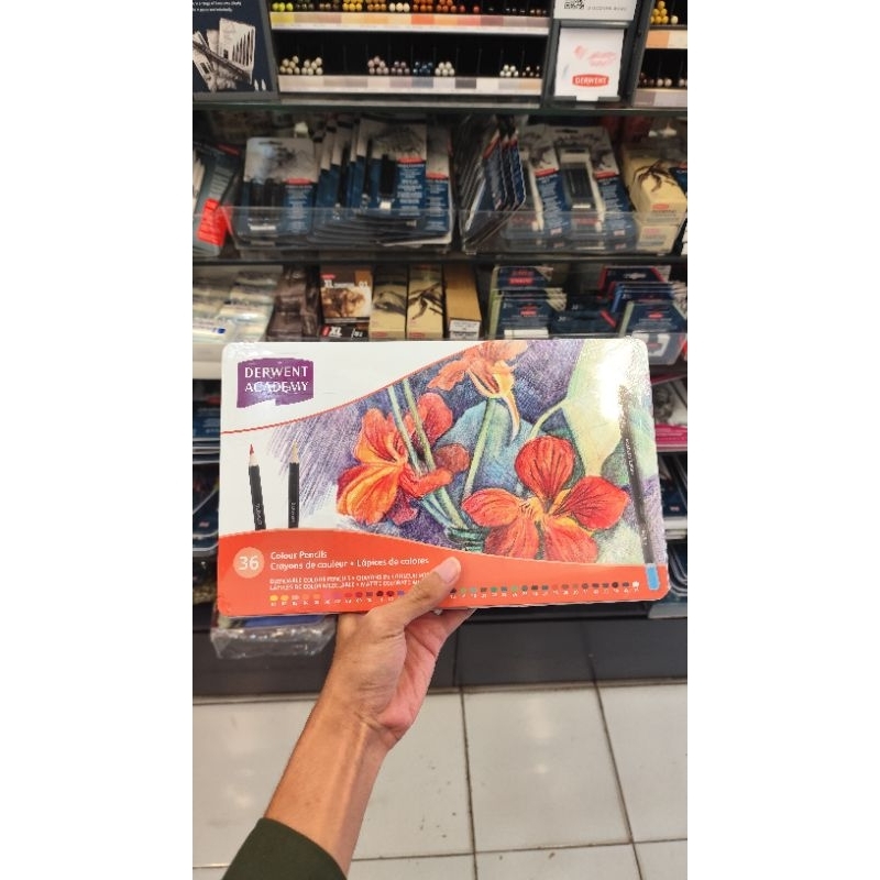

derwent academy colour pencils 36