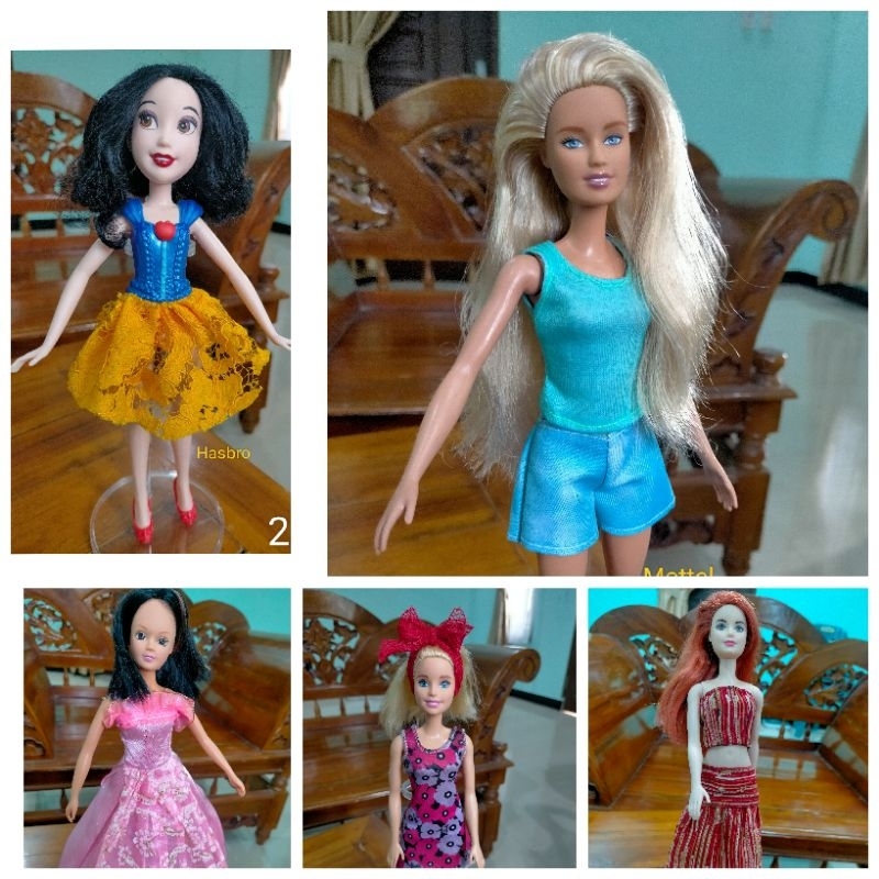 Barbie Mattel Disney Zuru Fulla