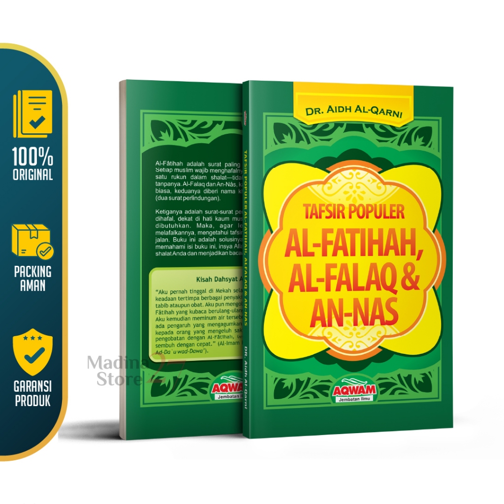 Tafsir Populer Al-Fatihah AlFalaq An Nas karya Aidh al-Qarni