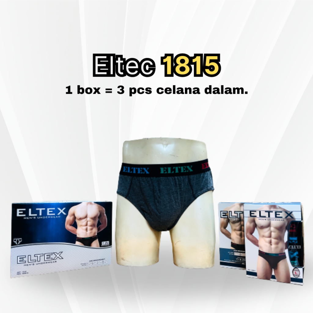 Celana Dalam Pria /  CD Pria  Eltec Karet Luar 1815